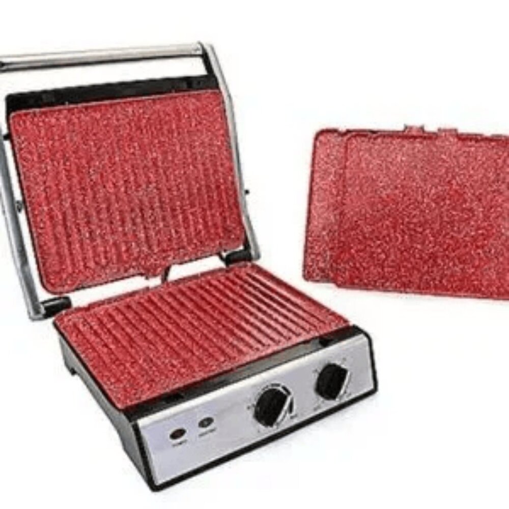 Ceramic Nonstick 5-in-1 Contact Grill & Griddle ( New with box) - Picture 4 of 4